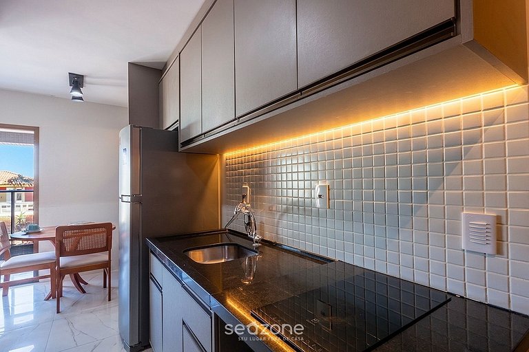 Apto. en Condo. c/ Piscina a 220m Pl. SFB0112
