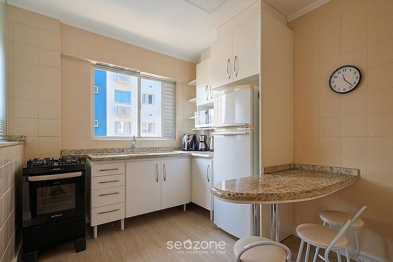 Apto. c/ vista al Mar y Playa a 480m Pl. EVZ1201