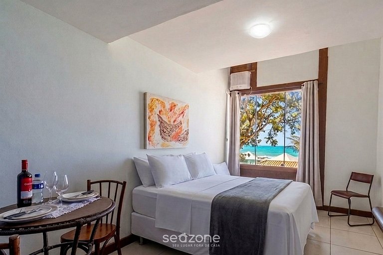 Studio em Cond. c/ Piscina e Vista Mar BAO0040