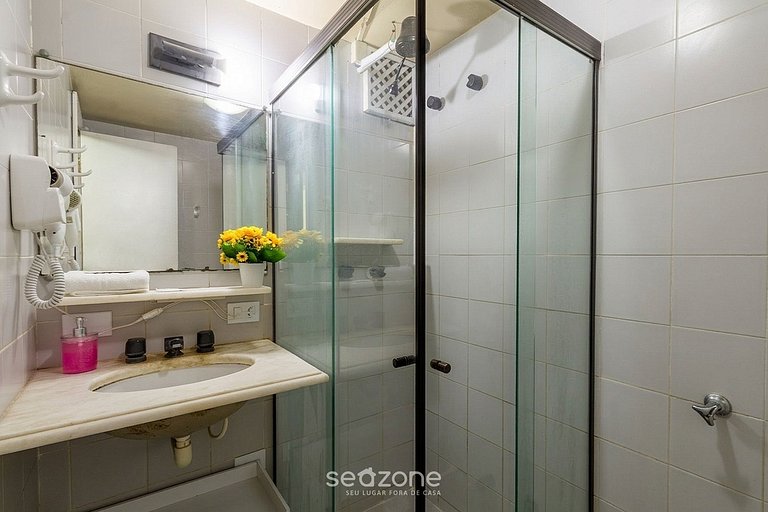Studio em Cond. c/ Piscina e Vista Mar BAO0040