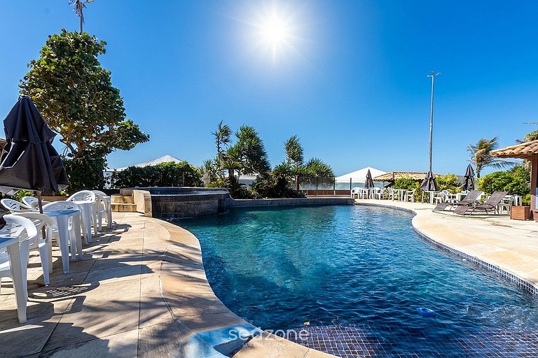 Studio em Cond. c/ Piscina e Vista Mar BAO0040
