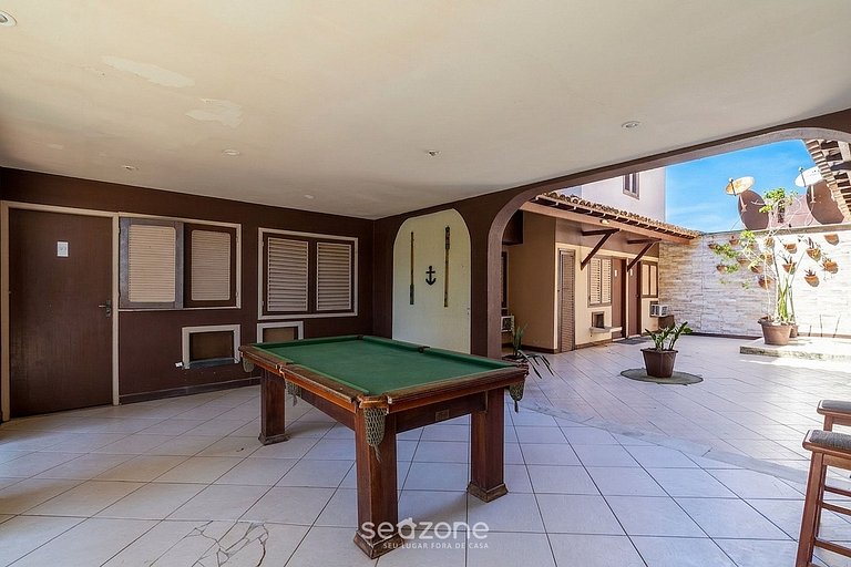Studio em Cond. c/ Piscina e Vista Mar BAO0040
