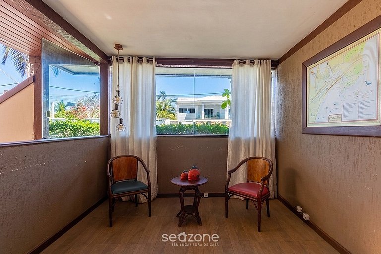 Studio em Cond. c/ Piscina e Vista Mar BAO0040