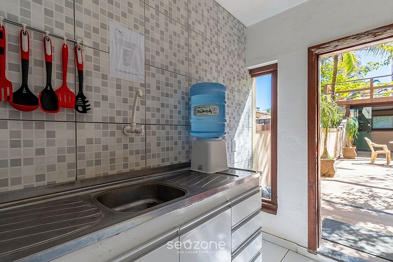 Studio en Condo. c/ Piscina y Vista Mar BAO0040