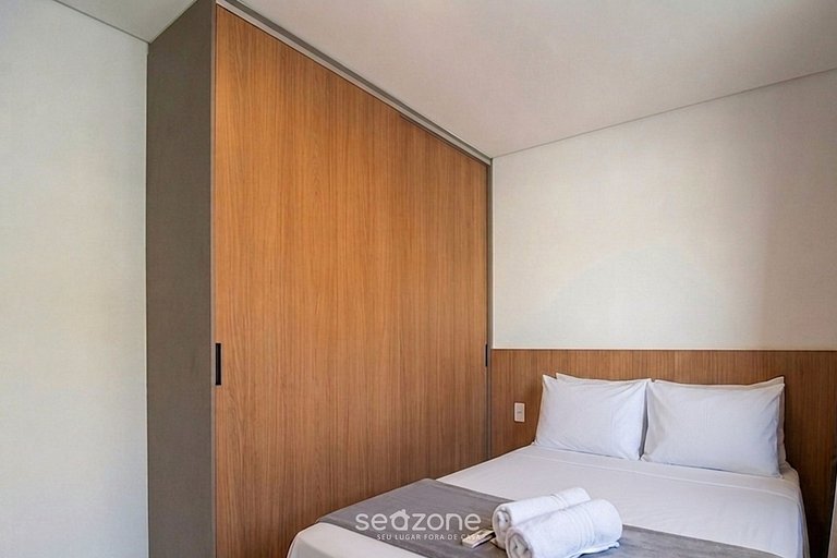 Depto en Condo. c/ Piscina y Parr. BIP70006
