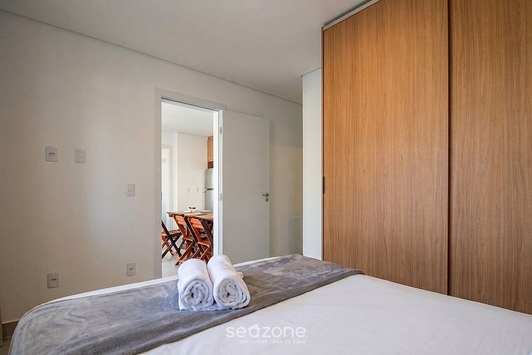 Depto en Condo. c/ Piscina y Parr. BIP70006