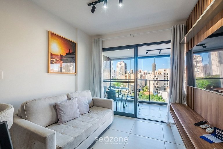 Apto. en Condo. c/ Piscina y Vista Cid. BLB1003