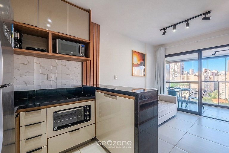 Apto. en Condo. c/ Piscina y Vista Cid. BLB1003