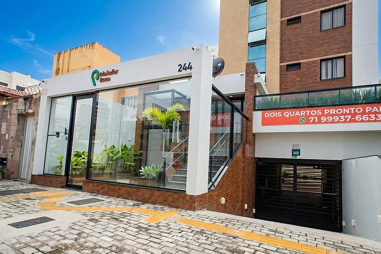 Studio em Cond. c/ Piscina e Vista Mar ONE0602