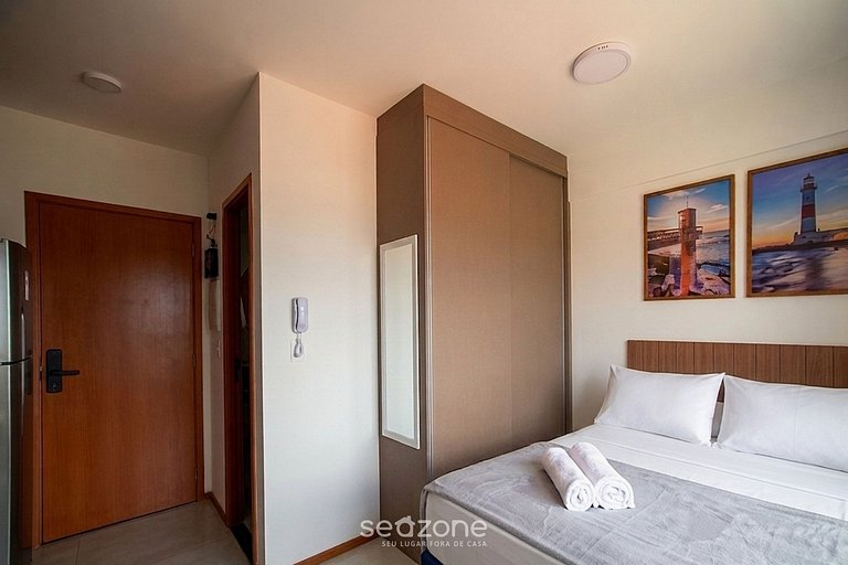 Apto. en Condo. c/ Piscina y Vista Mar ONE0602