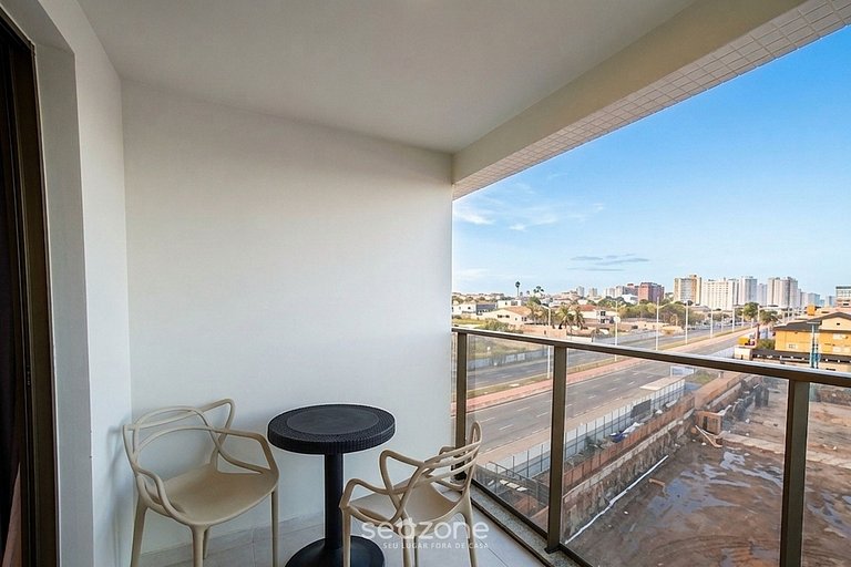 Studio em Cond. c/ Piscina e Vista Mar SCR0316