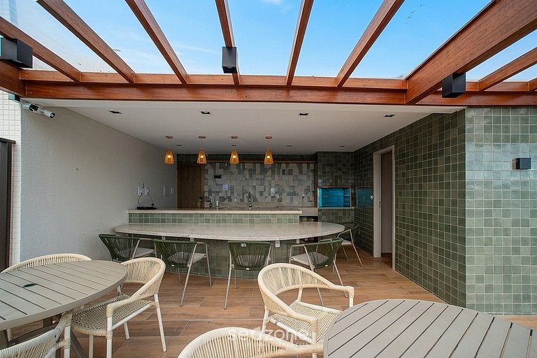 Studio em Cond. c/ Piscina e Vista Mar SCR0316
