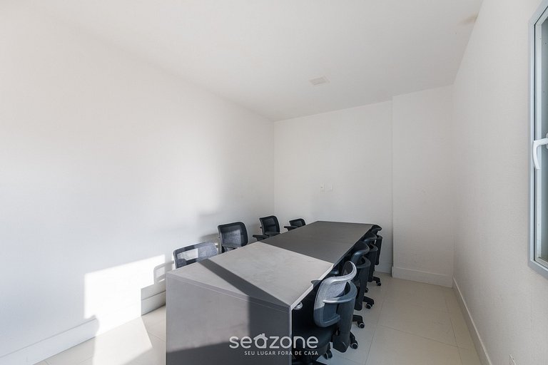 Studio em Cond. c/ Piscina e vista mar PSP0807