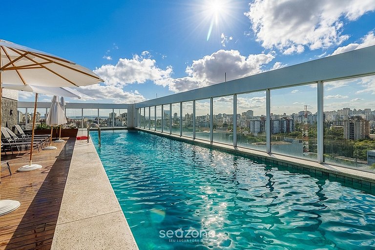 Apto. en Condo. c/ Piscina y Terraza RPF0307