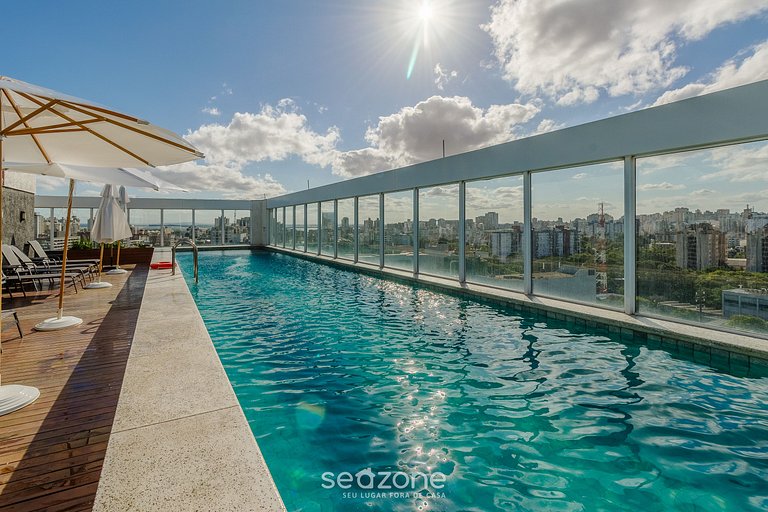 Apto. em Cond. c/ Piscina e Terraço RPF0307