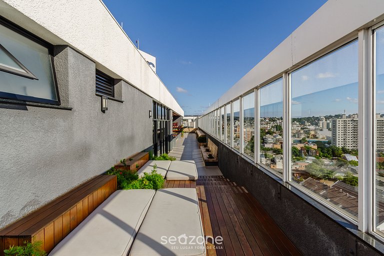 Apto. em Cond. c/ Piscina e Terraço RPF0307