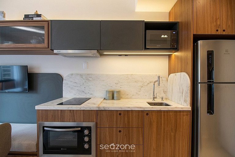 Studio Bien ubicado en Condo. c/ Piscina SKG0503