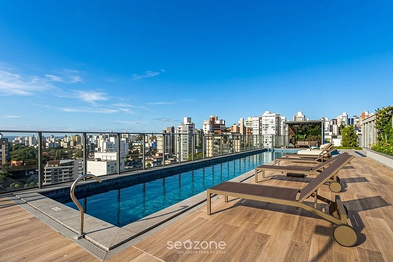 Studio Bien ubicado en Condo. c/ Piscina SKG0503