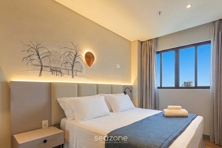 Studio em Cond. c/ vista p/ Lago FNK1104
