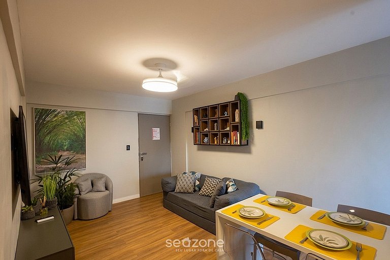 Apto. en Condo. c/ Piscina a 440m Playa MIN0709
