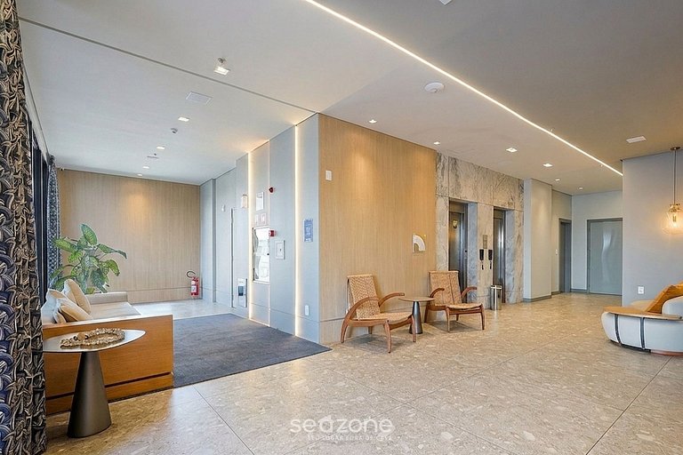 Studio em Cond. c/ vista p/ Lago FNK1104