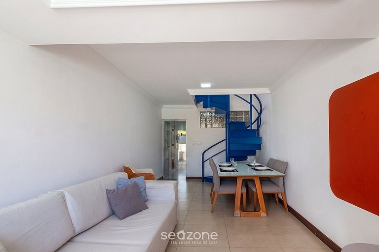 Casa em Cond. c/ Piscina a 870m da Praia VMS0008