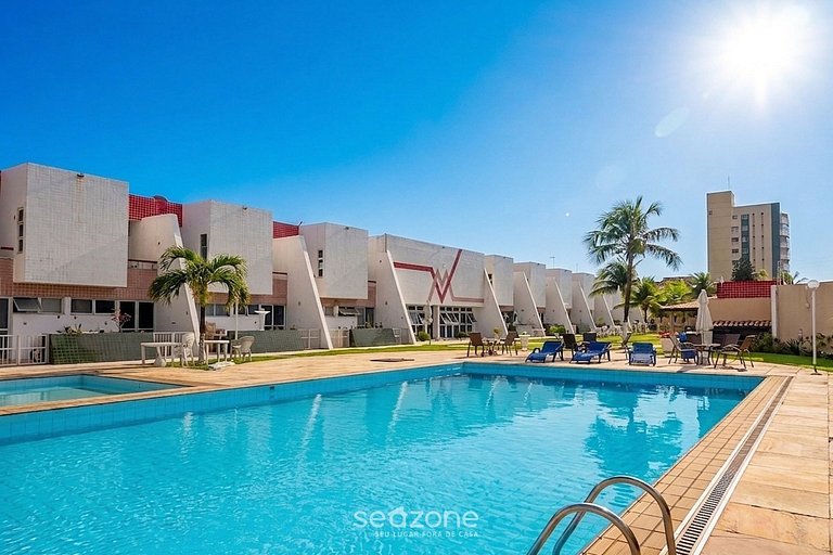 Casa em Cond. c/ Piscina a 870m da Praia VMS0008