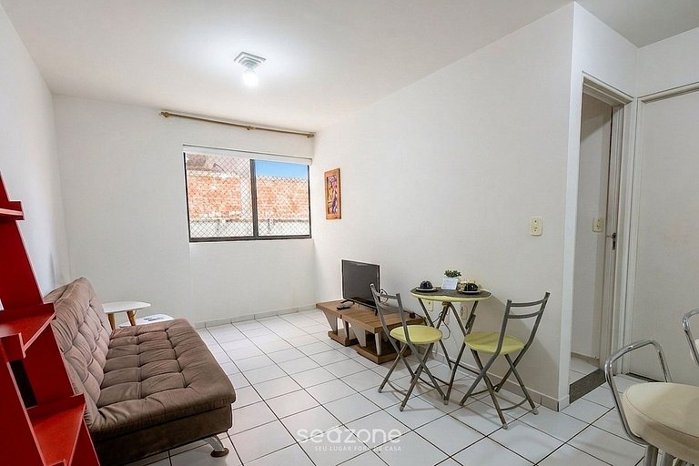 Apto. em Cond. c/ Piscina a 570m do Mar VZA0106