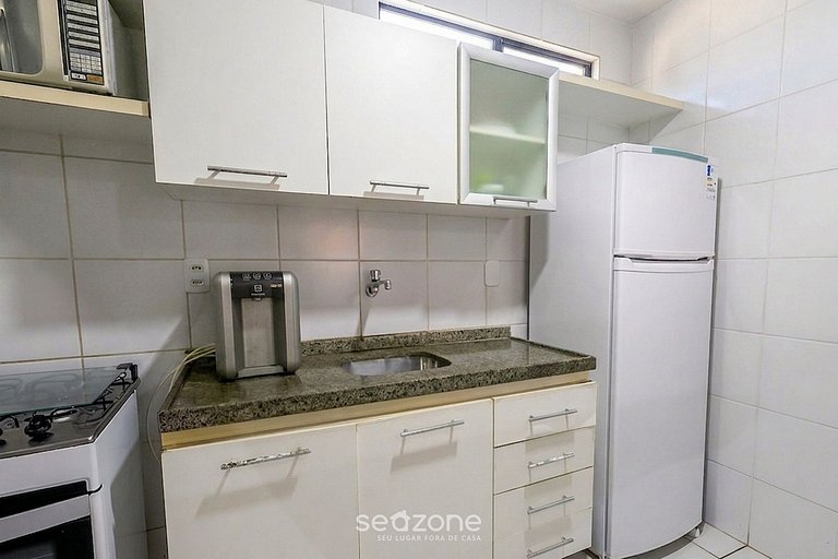 Apto. em Cond. c/ Piscina a 570m do Mar VZA0106