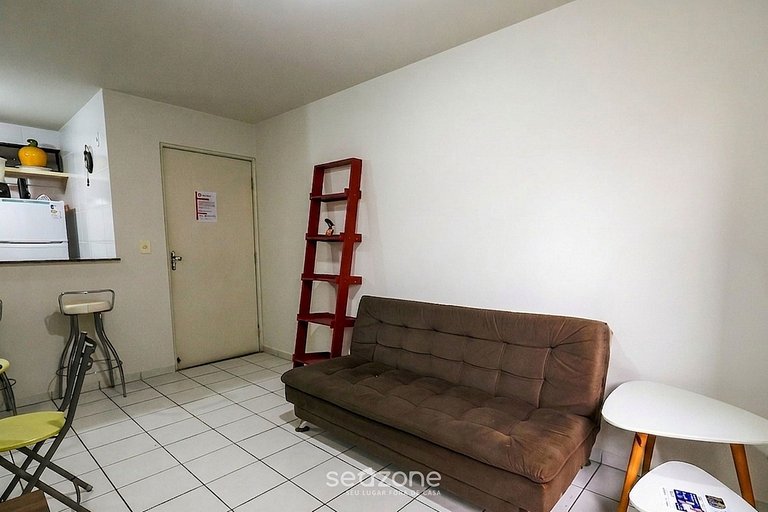 Apto. en Condo. c/ Piscina a 570m Playa VZA0106