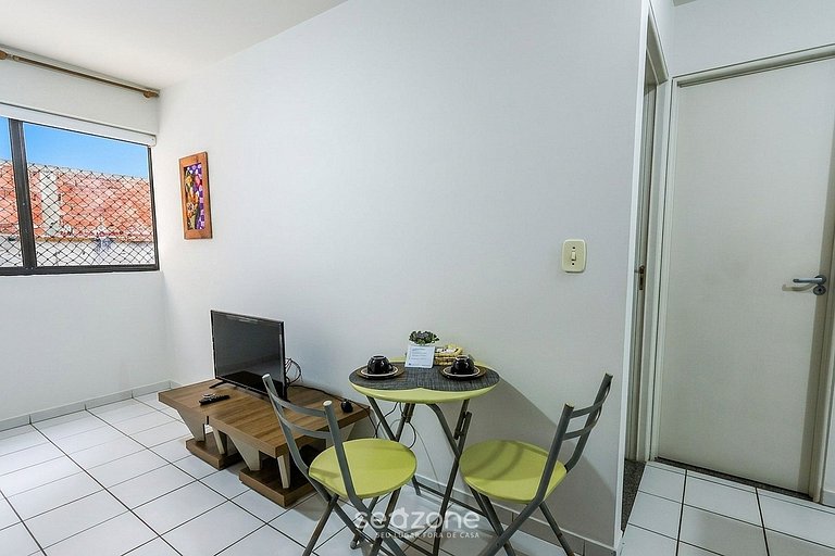 Apto. en Condo. c/ Piscina a 570m Playa VZA0106