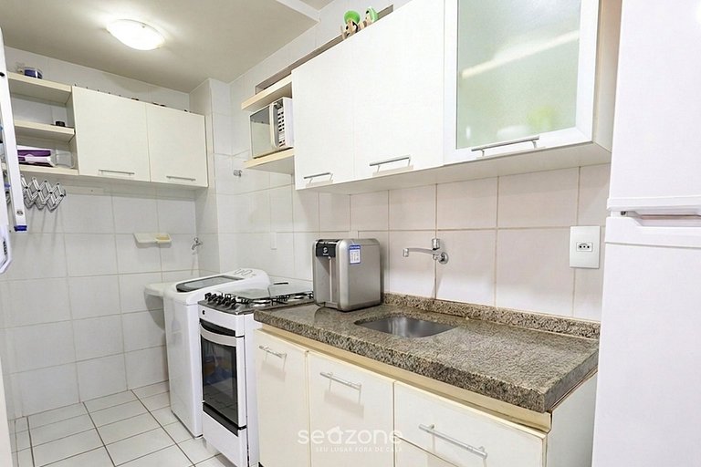 Apto. em Cond. c/ Piscina a 570m do Mar VZA0106
