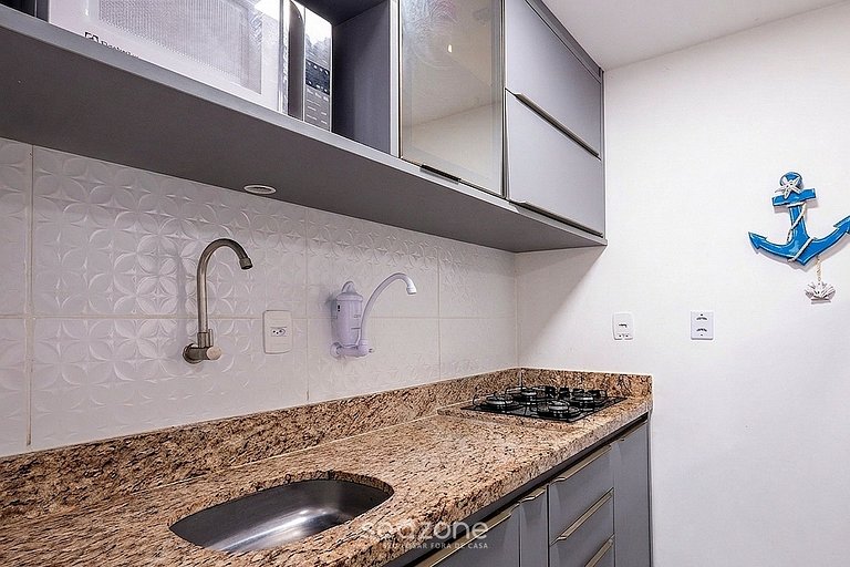 Apto. c/ parr. en Condo. c/ Piscina ITF0027