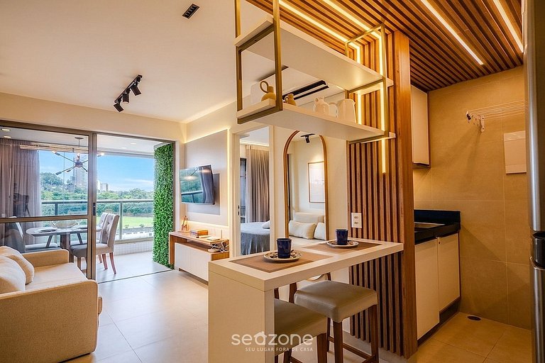 Apto. en Condo. c/ Piscina a 920m Playa BCA1004