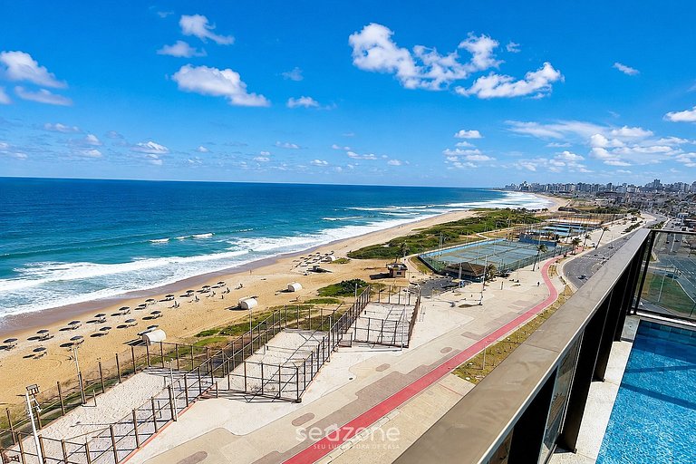 Studio em Cond. c/ Piscina e Vista Mar SCR0316