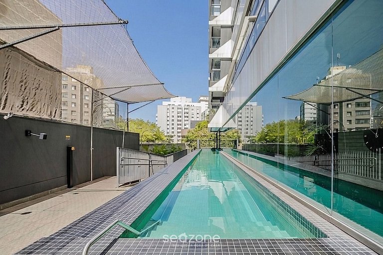 Studio en Condo. c/ Piscina FRE1008