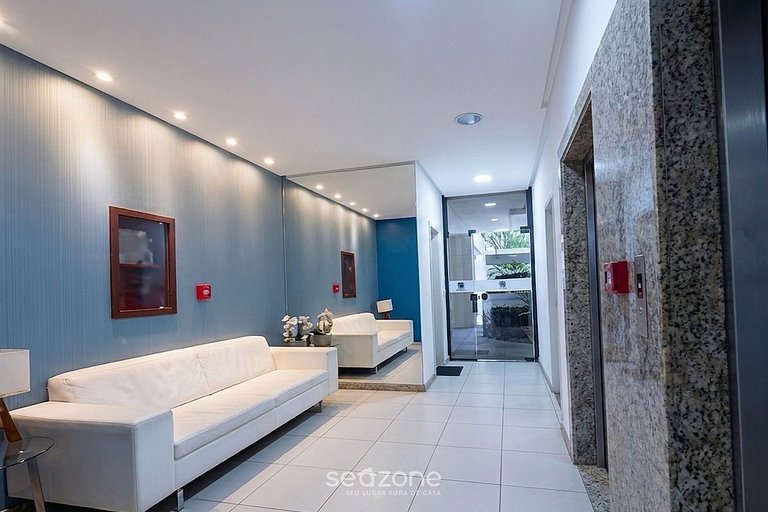 Apto. em Cond. c/ Piscina a 910m da Praia VVH0402
