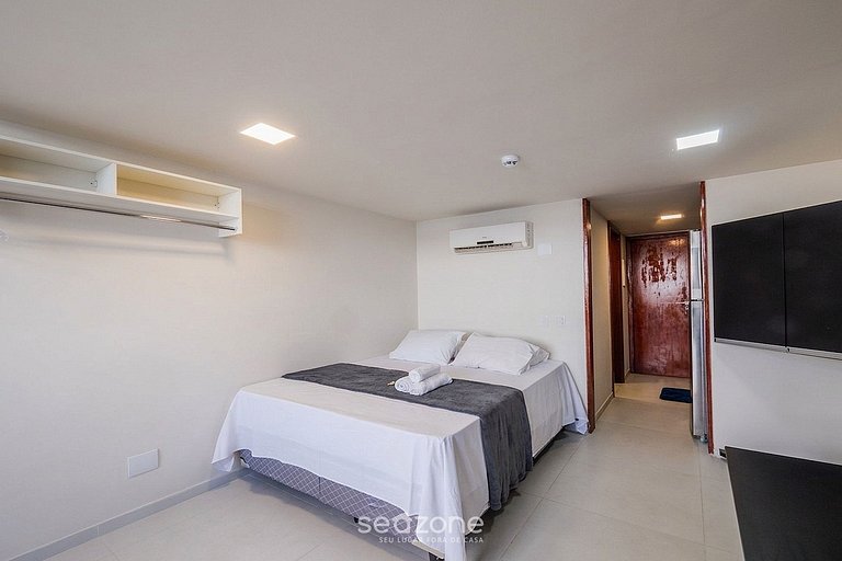 Studio em Cond. c/ Piscina e Vista Mar SVM1310