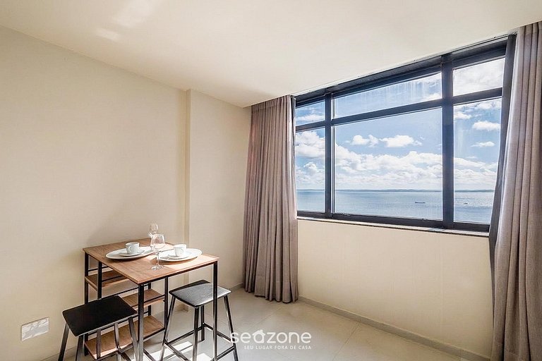 Studio en Condo. c/ Piscina y Vista Mar SVM1310