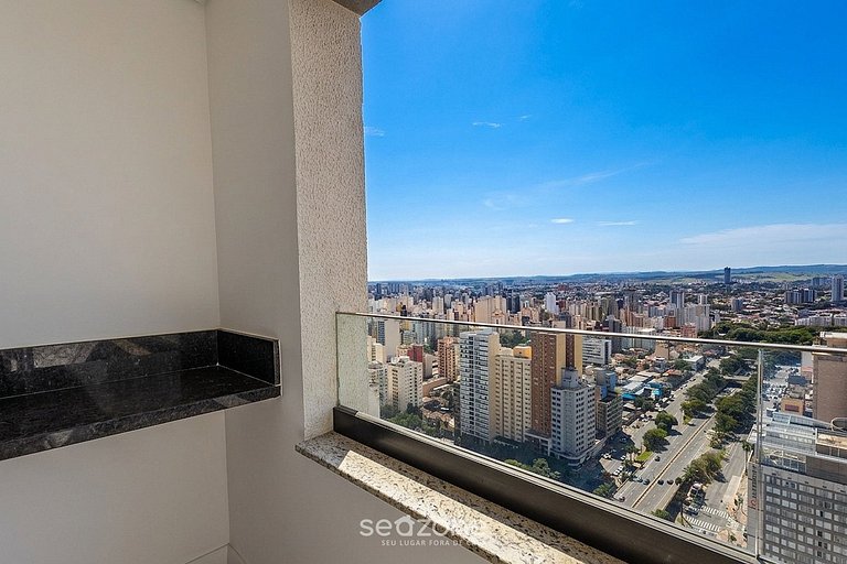 Estudio cond c/ piscina y vista panorámica SRU3609