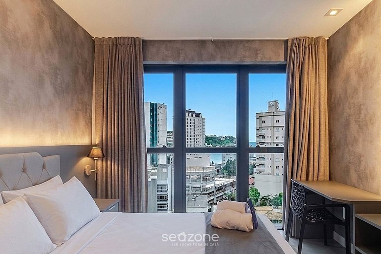 Studio c/ vista p/ Praia em Cond. MHFB0804