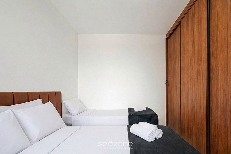 Apto. en Cond. c/ Piscina a 840m Playa RLT0506