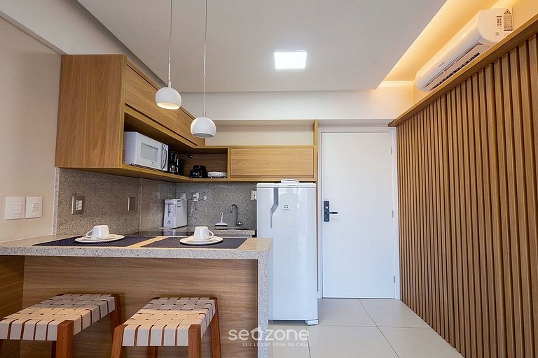 Apto. en Condo. c/ Piscina a 620m Playa BLB0901