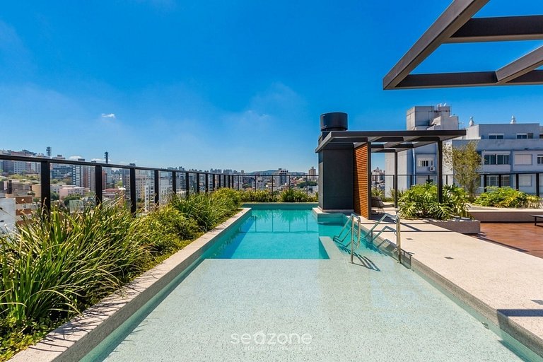 Studio en Condo. c/ Piscina y Vista GRB0505