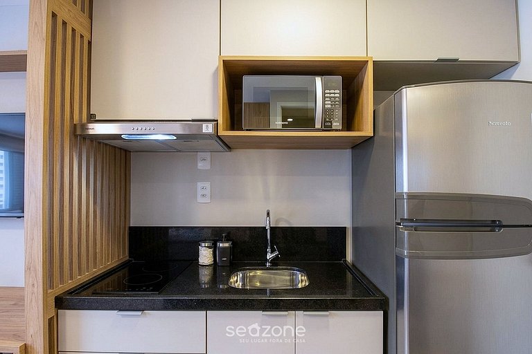 Studio en Condo. c/ Piscina y Vista GRB0505