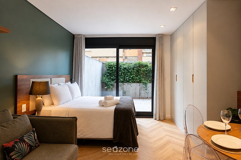 Studio en Condo. c/ Piscina y Vista MVE0204