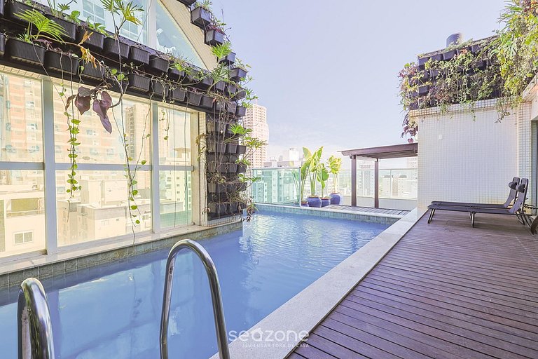 Apto. c/ piscina priv. a 560m de Playa HPE1102