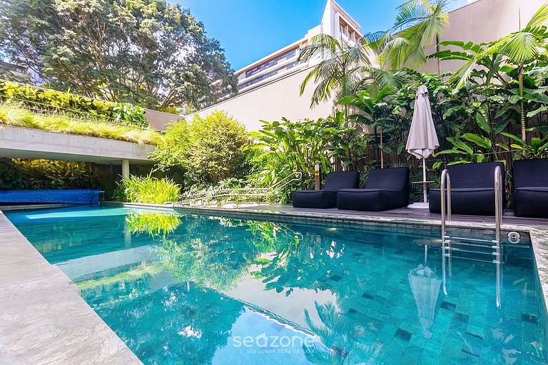 Apto. c/ Terraço em Cond. c/ Piscina FLI0022