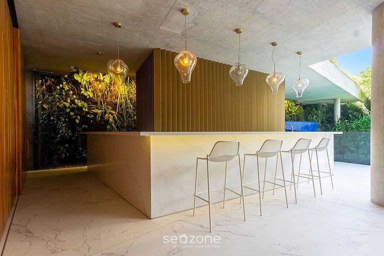 Apto. c/ Terraza en Condo. c/ Piscina FLI0022