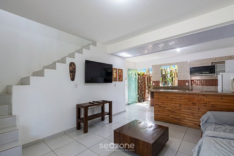 Apto. c/ parr. en Condo. c/ Piscina BAN0004
